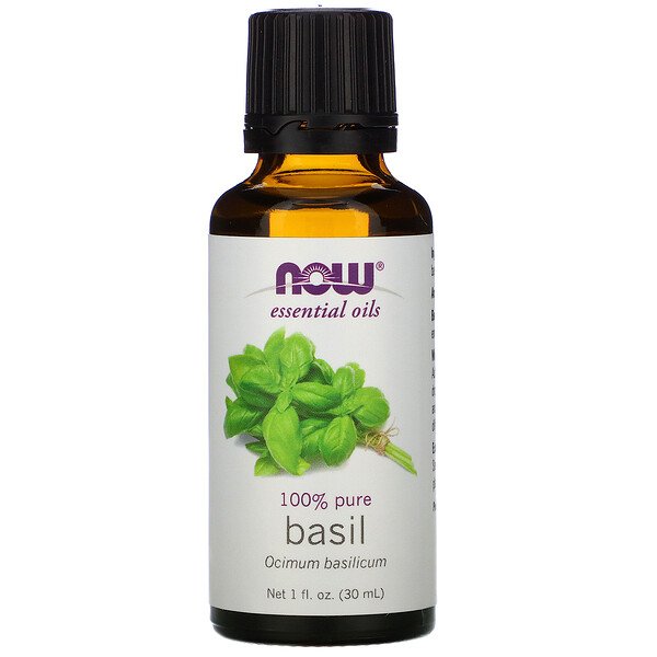 Basil, Sweet  (Ocimum basilicum) NOW Essential Oil