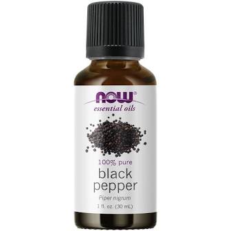 Black Pepper (Piper nigrum) NOW Essential Oil