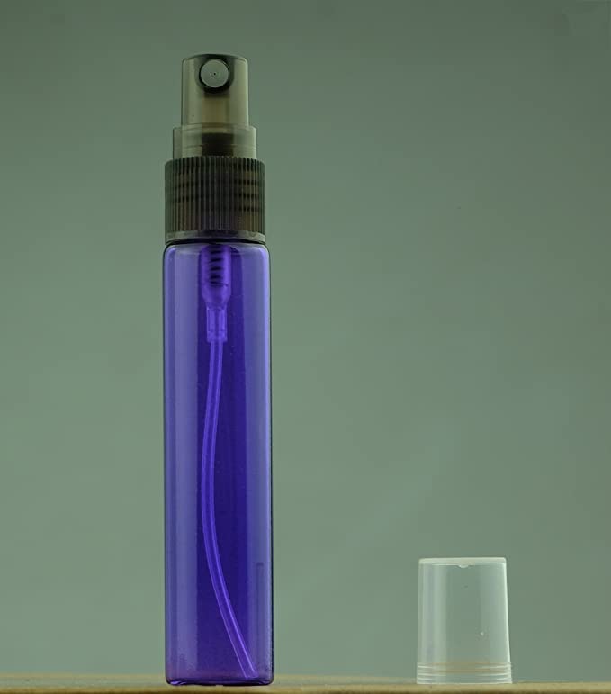Purple Glass 10ml Spray Bottle